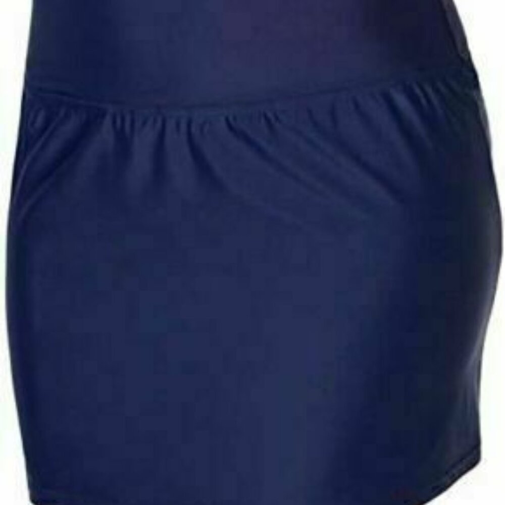 Island Escape Swim Plus Bottoms Skirt Style Size 20W Tummy Control NWT $45
